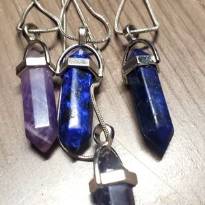 Healing stone necklace